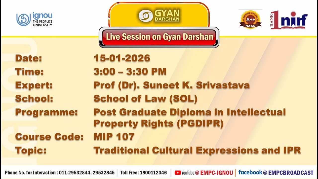 Traditional Cultural Expressions and IPR