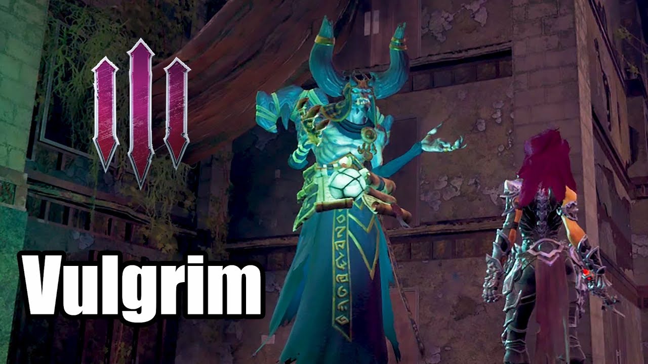 DARKSIDERS 3 - Fury Meets with Vulgrim, the Sneaky Demon Merchant