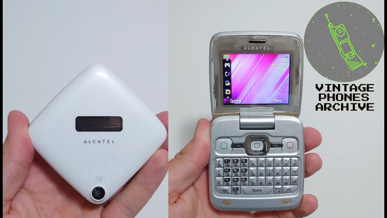 Alcatel OT-808 Mobile phone menu browse, ringtones, games, wallpapers
