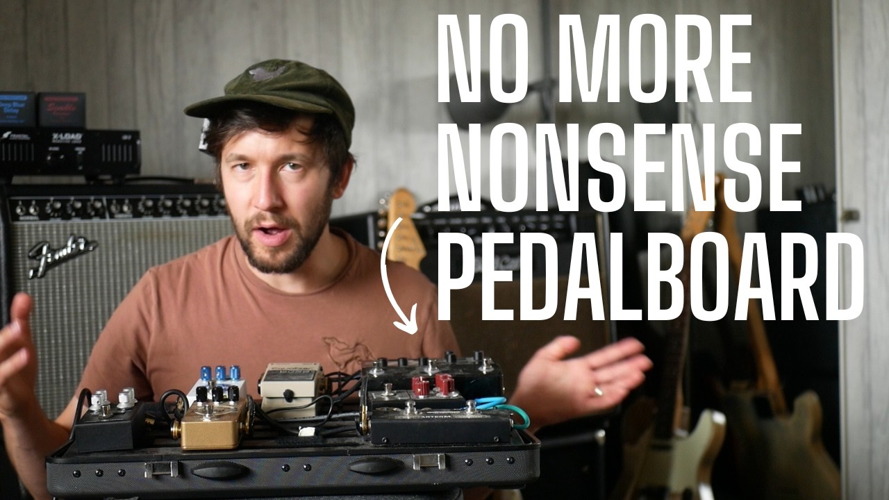 No More Nonsense! My Pedalboard KEEPS Getting More Simple