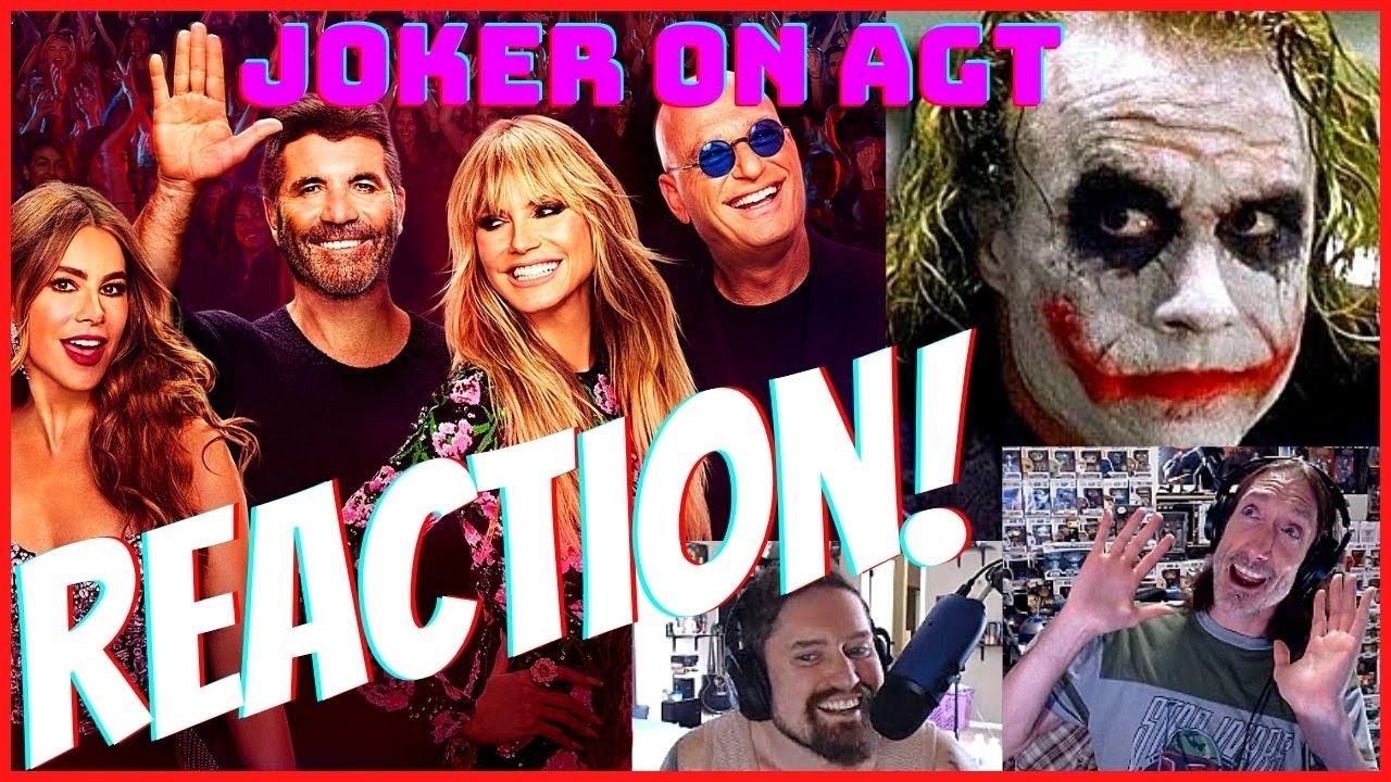 The Joker TERRIFIES Simon Cowell With Magic Trick | AGT 2022 (Fan Re-imagining)-Reaction