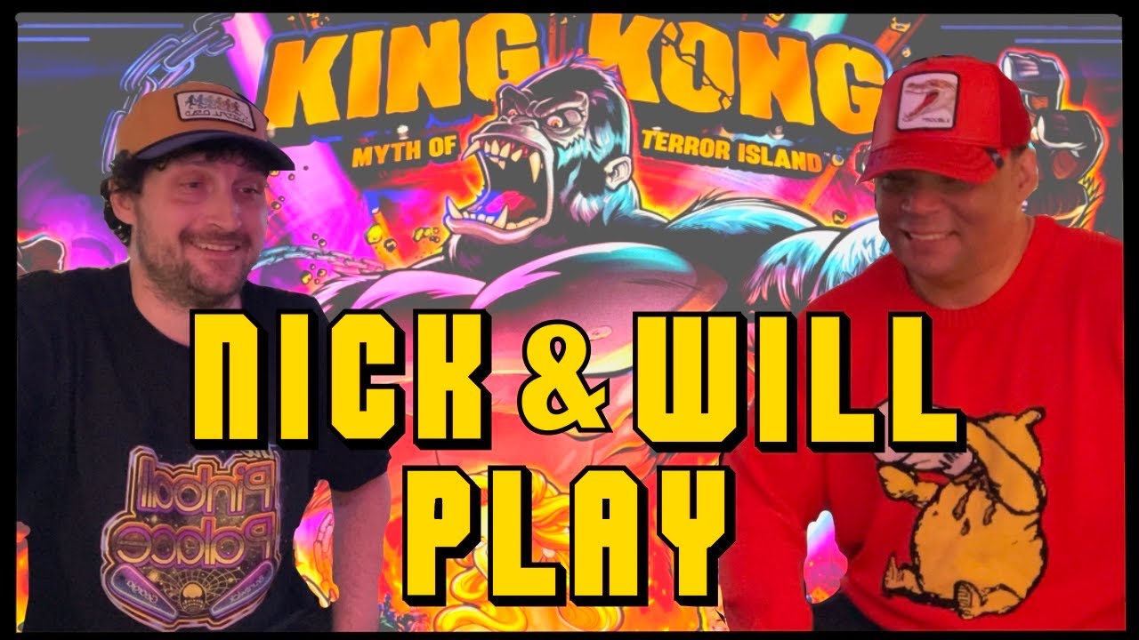 [4K] Nick & Will play KING KONG @ The Pinball Palace (code0.93.0)