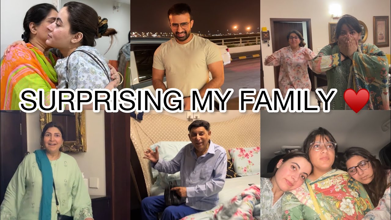 SURPRISING MY FAMILY IN KARACHI ♥️