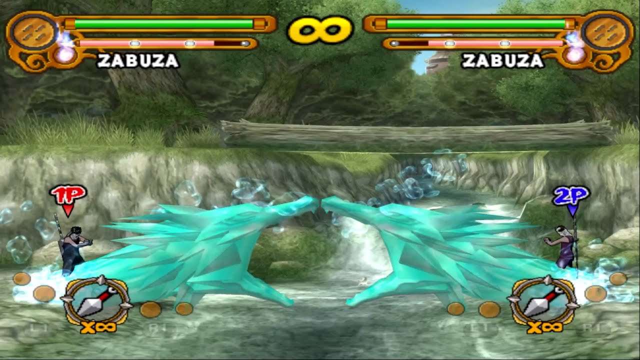 DOUBLE SAME JUTSU ATTACK - Naruto Ultimate Ninja 3