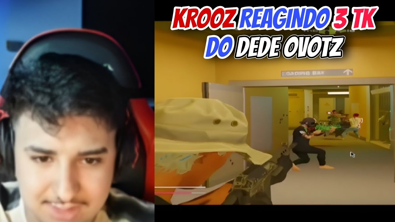 KROOZ REAGINDO AOS 3 TK DO DEDE OVOTZ! KKKKKKKKKK 
