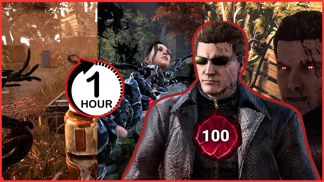 1 HOUR OF P100 WESKER - Dead By Daylight