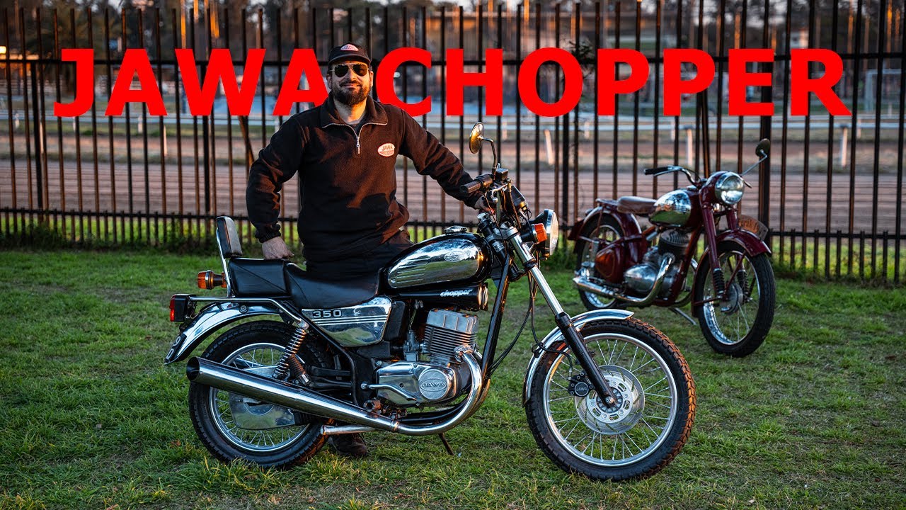 Restauración ESTÉTICA Y FUNCIONAL Jawa Chopper 1994