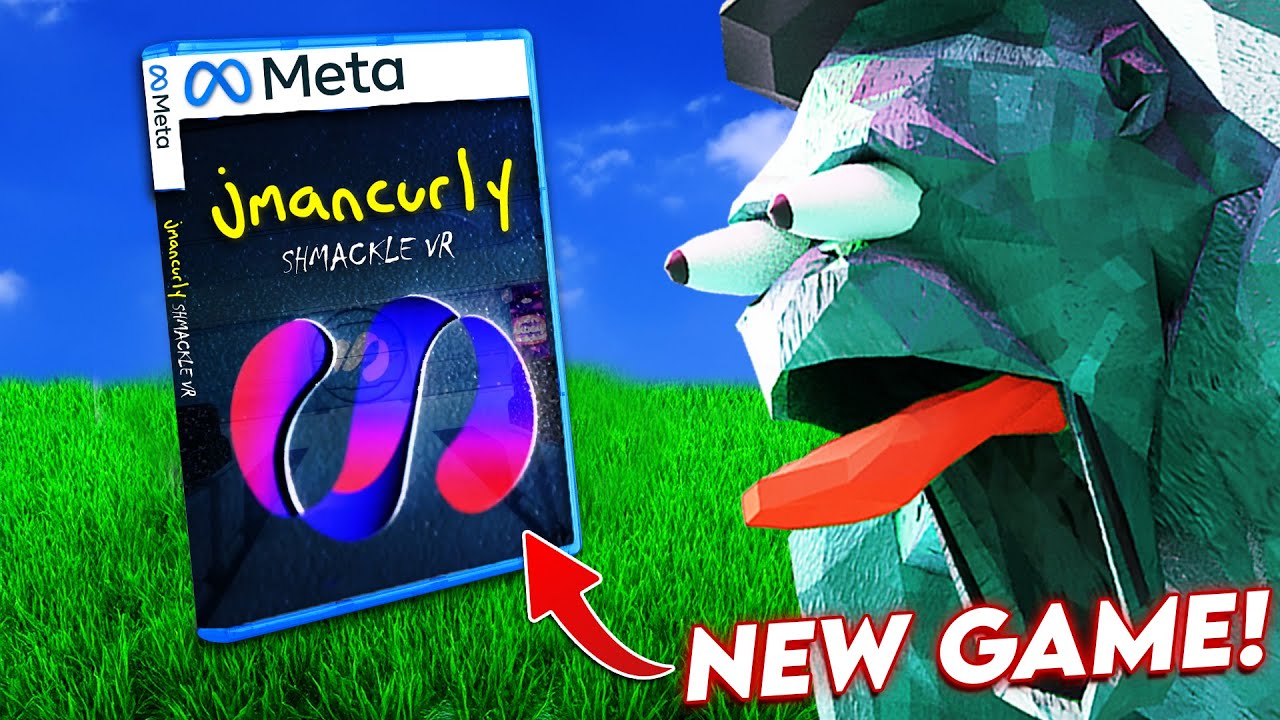 I Played JmanCurly's New VR Game (Shmackle VR)