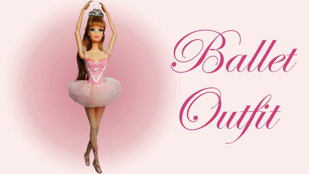 DIY: Doll Ballet Costume / Tutorial: Roupa de Balé para Barbie