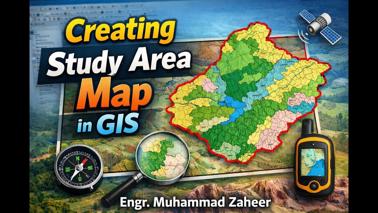 Creating a Professional Study Area Map Using ArcGIS