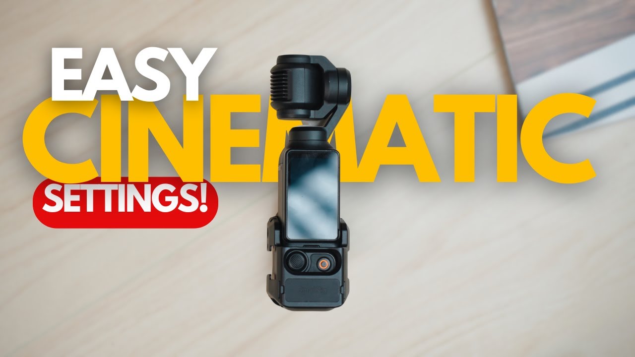 Кинематографические настройки для DJI Osmo Pocket 3 всего за 7 минут!