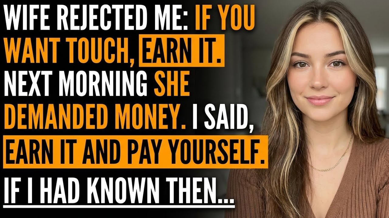 “Earn My Touch,” She Said. Next Morning She Wanted Bills Paid — I Refused, and It Started…