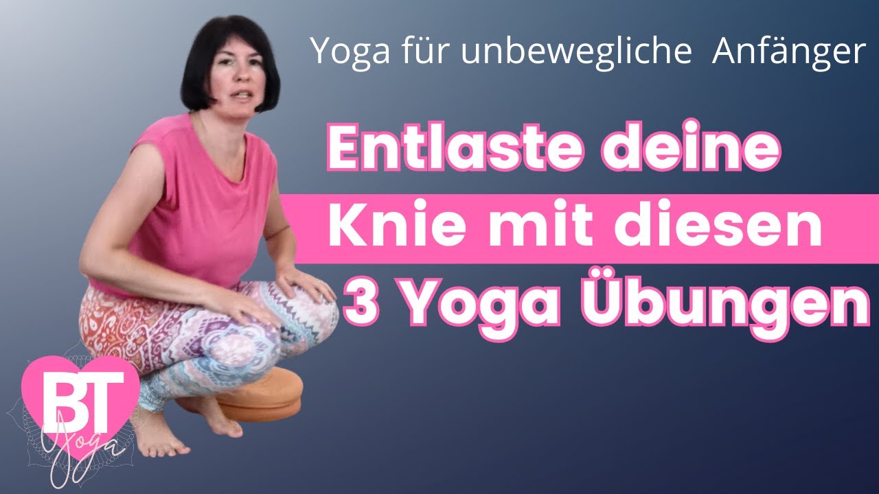 Knie Rettung durch Yoga - diese Übungen haben mir geholfen