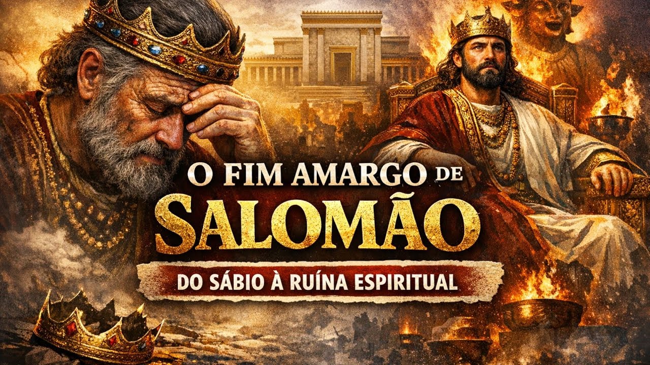 DO TEMPLO À RUÍNA — A VERDADEIRA HISTÓRIA DE SALOMÃO, O HOMEM QUE CAIU DO TRONO DA SABEDORIA