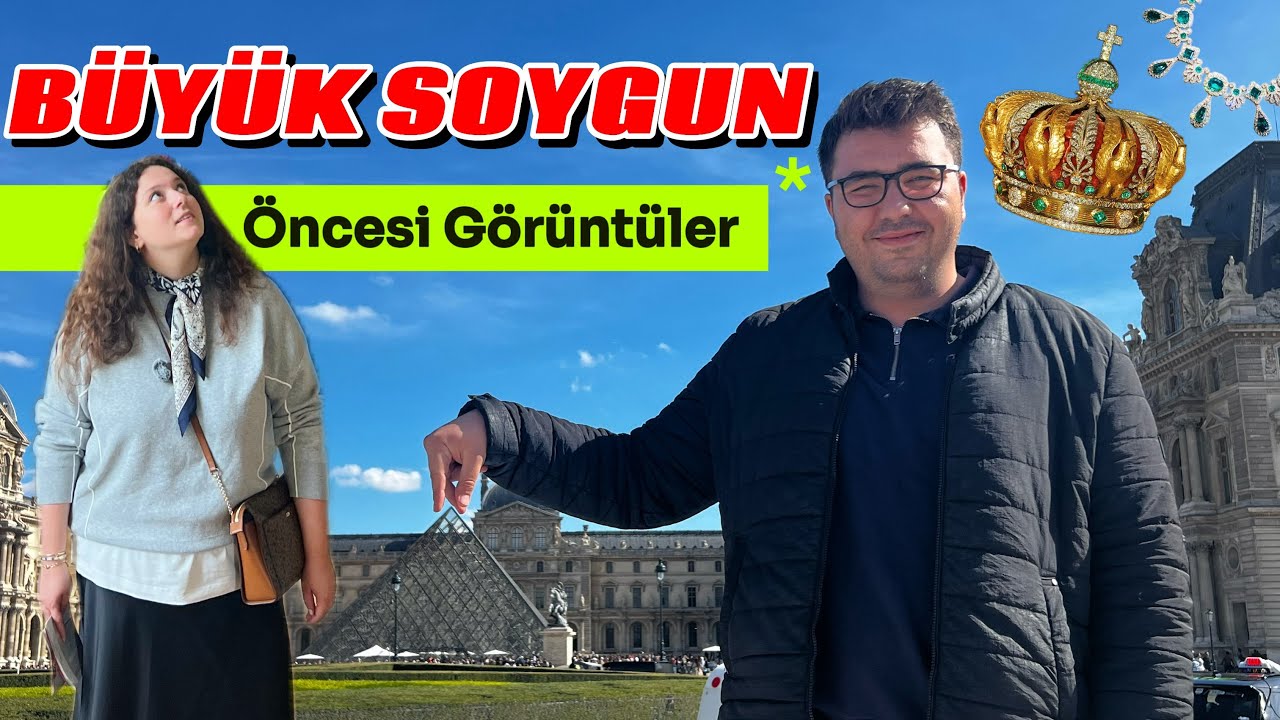 Paris Louvre Müzesi’nden Çalınan Mücevherleri EN SON Biz Gördük! 😱 