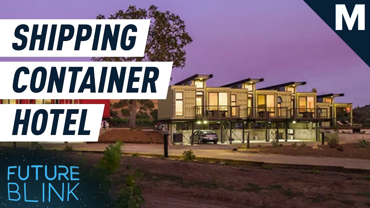 These Shipping Containers Are Actually A Luxury Hotel | Future Blink
