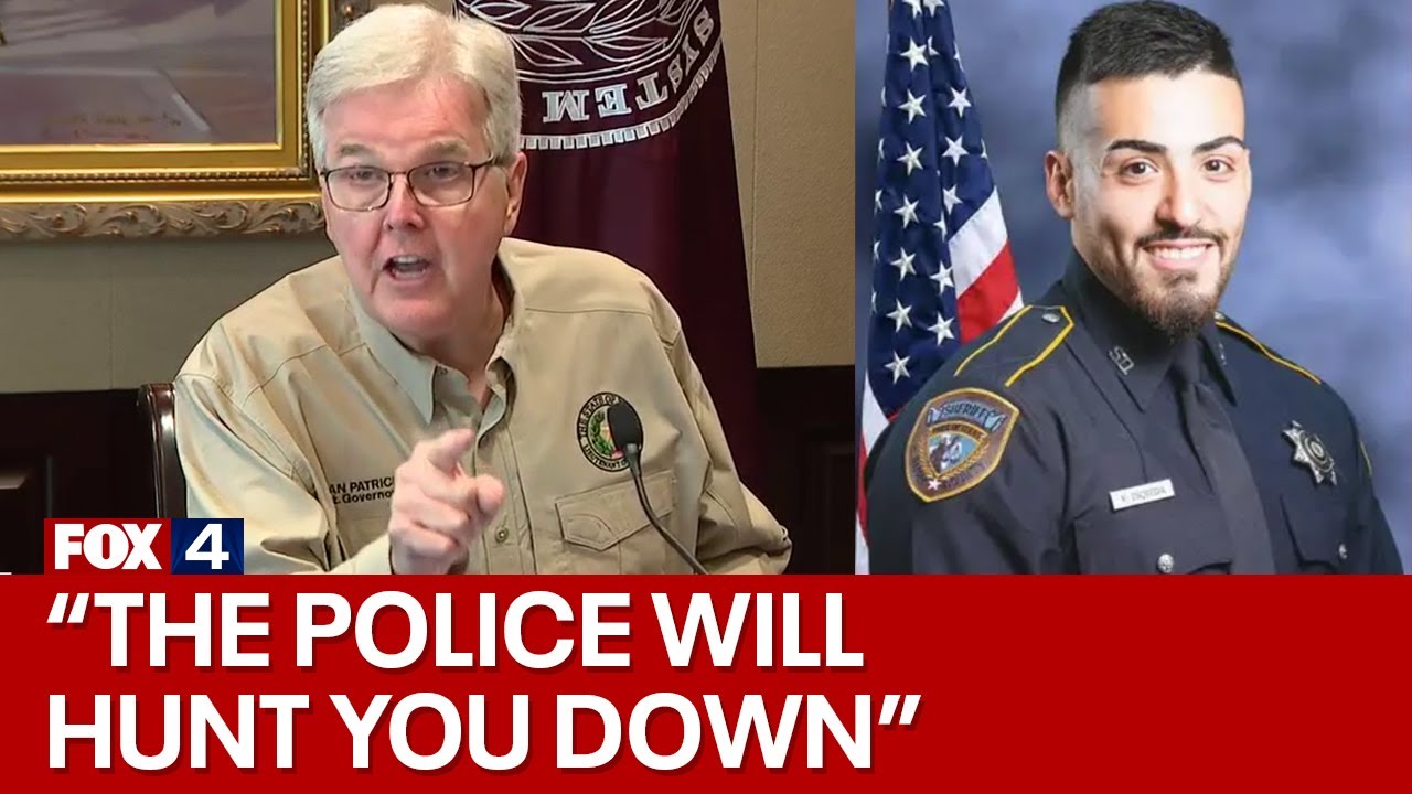 Lt. Gov. Dan Patrick after Harris County deputy shooting: 'The police will hunt you down'