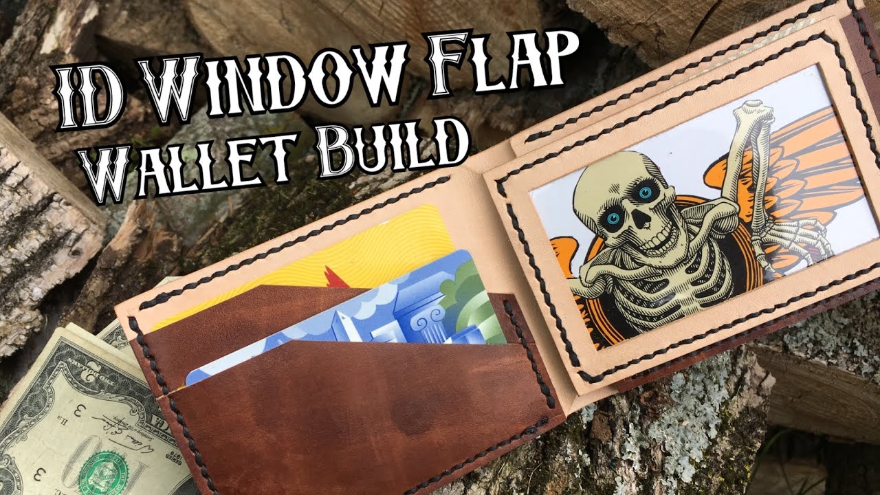 Making Bifold Wallet with ID Flap Window