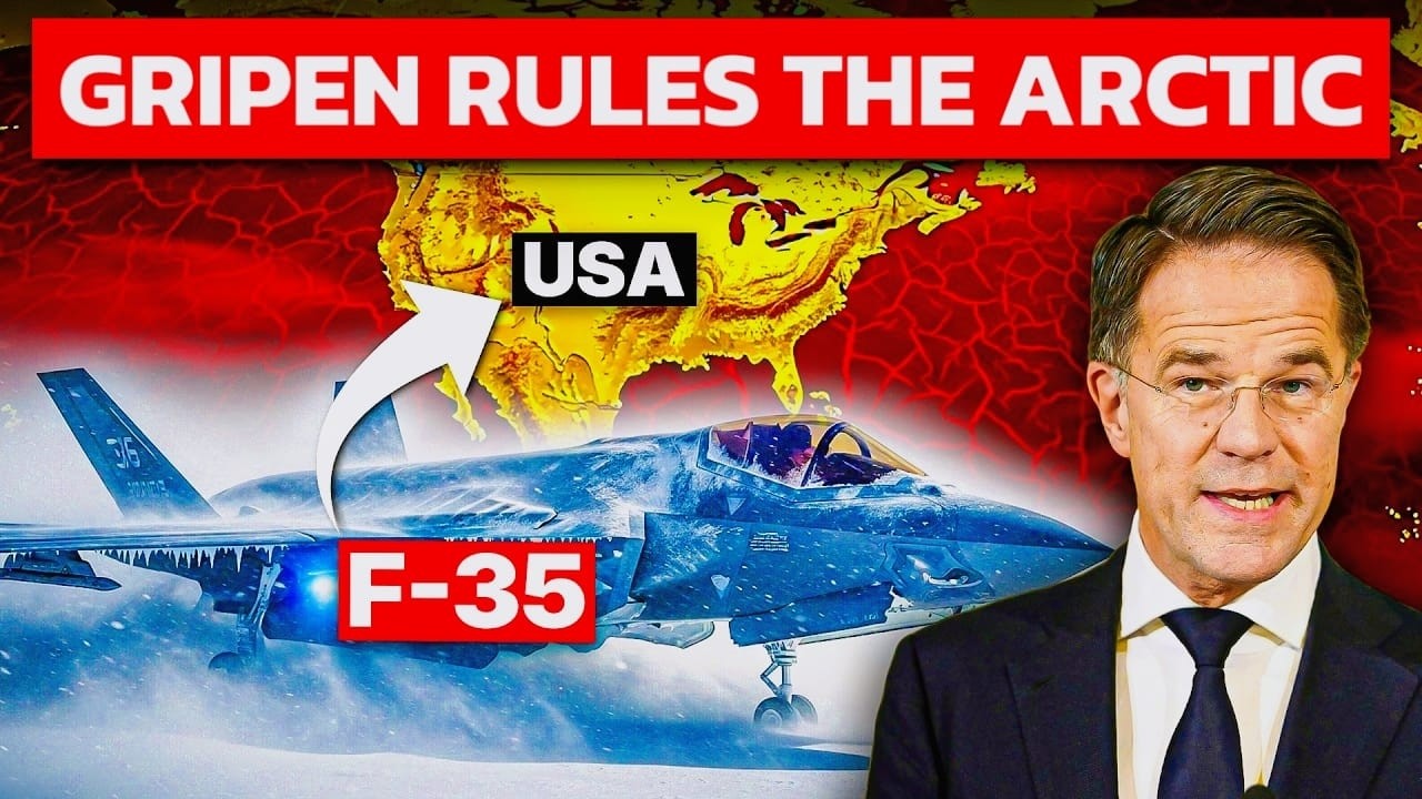 Истребитель F-35 заморожен! Шведские Gripen возглавляют оборону НАТО в Арктике на фоне проблем с ...