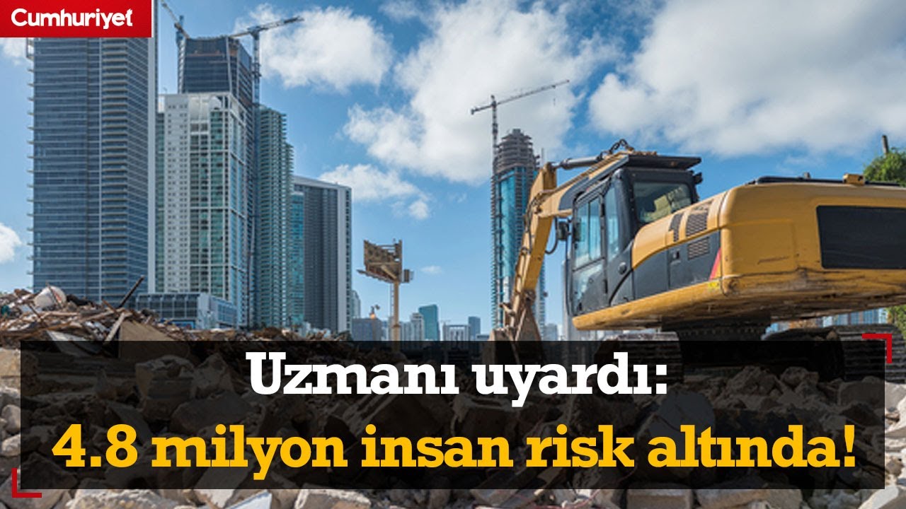 KİPTAŞ Genel Müdürü uyardı: “İstanbul'da 4.8 milyon insan şu an ciddi risk altında”