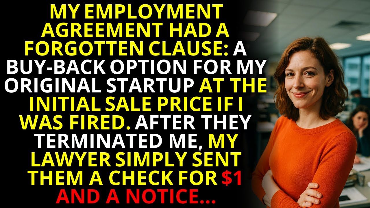 She Was Fired and Laughed Off&mdash;Then Reclaimed Her Startup for $1 💼 | #ContractRevenge