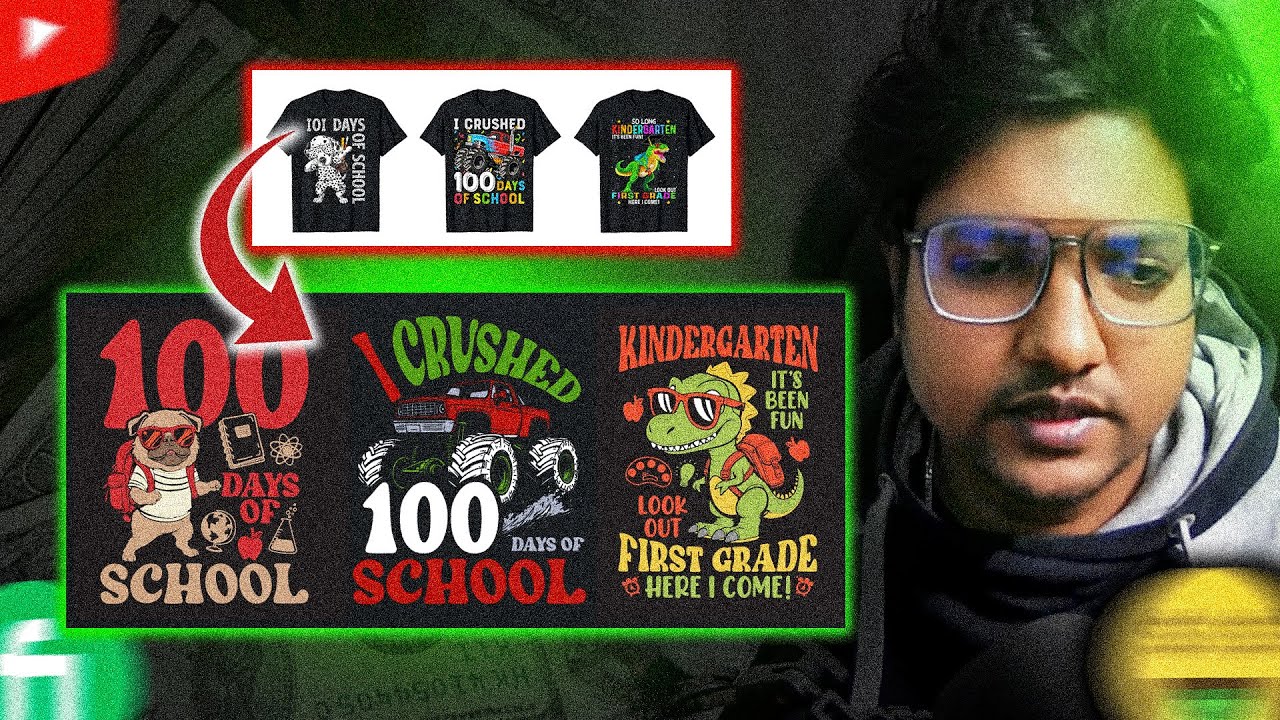 Niche Design Part 3: KINDERGARTEN | Best T-Shirt Designs