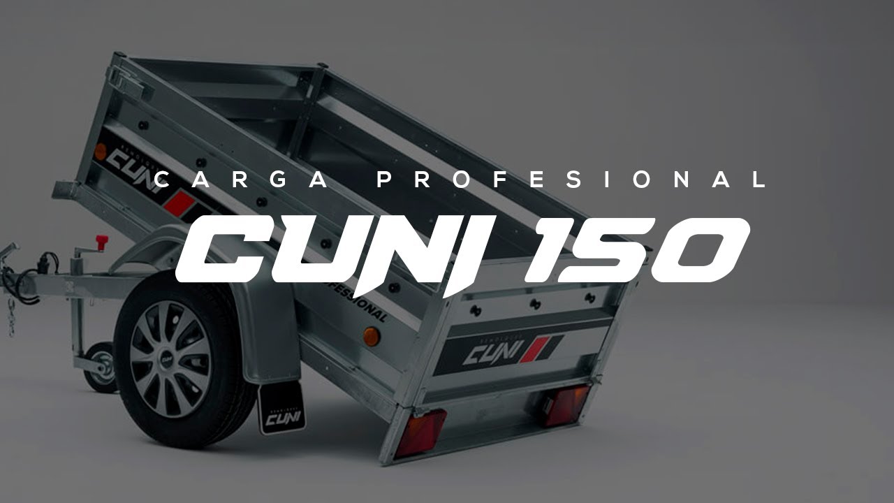 REVIEW: Remolque de carga profesional CUNI 150