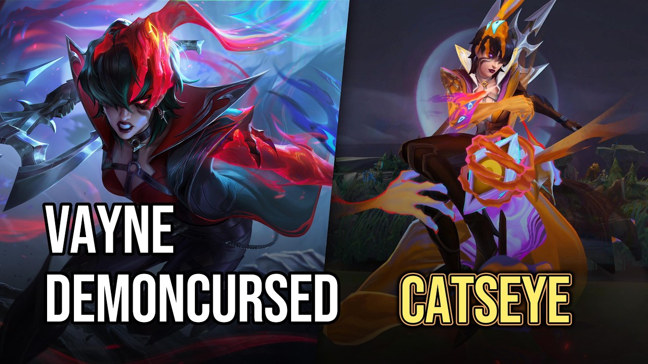 Demoncursed Vayne Skin | League of Legends | Catseye Chromas