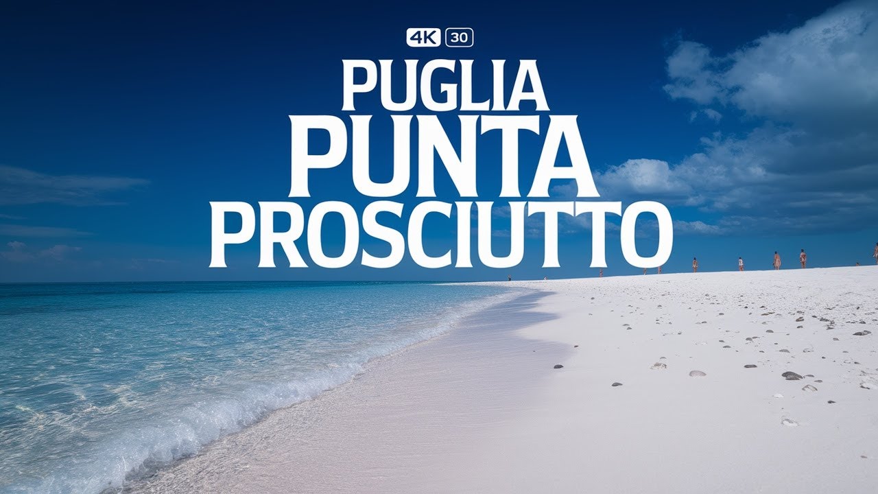 Punta Prosciutto Salento: Discover Italys Most Beautiful Beach in 8K 360°|Puglia Sea | Beach Walkers