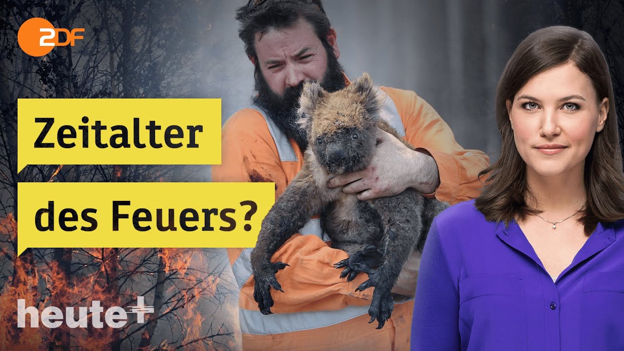 Buschfeuer in Australien - eine Warnung f&uuml;r Deutschland? heute+ Livestream