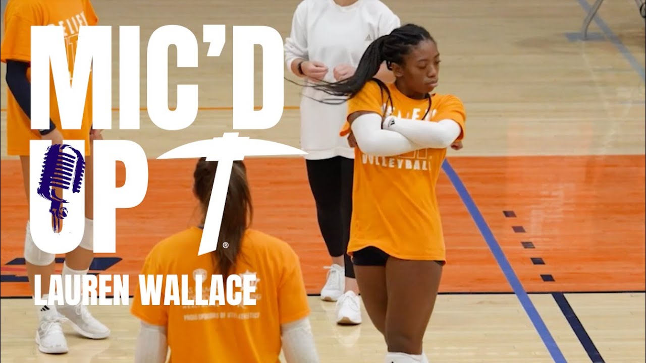 Lauren Wallace Mic'd Up at the UTEP Volleyball Practice