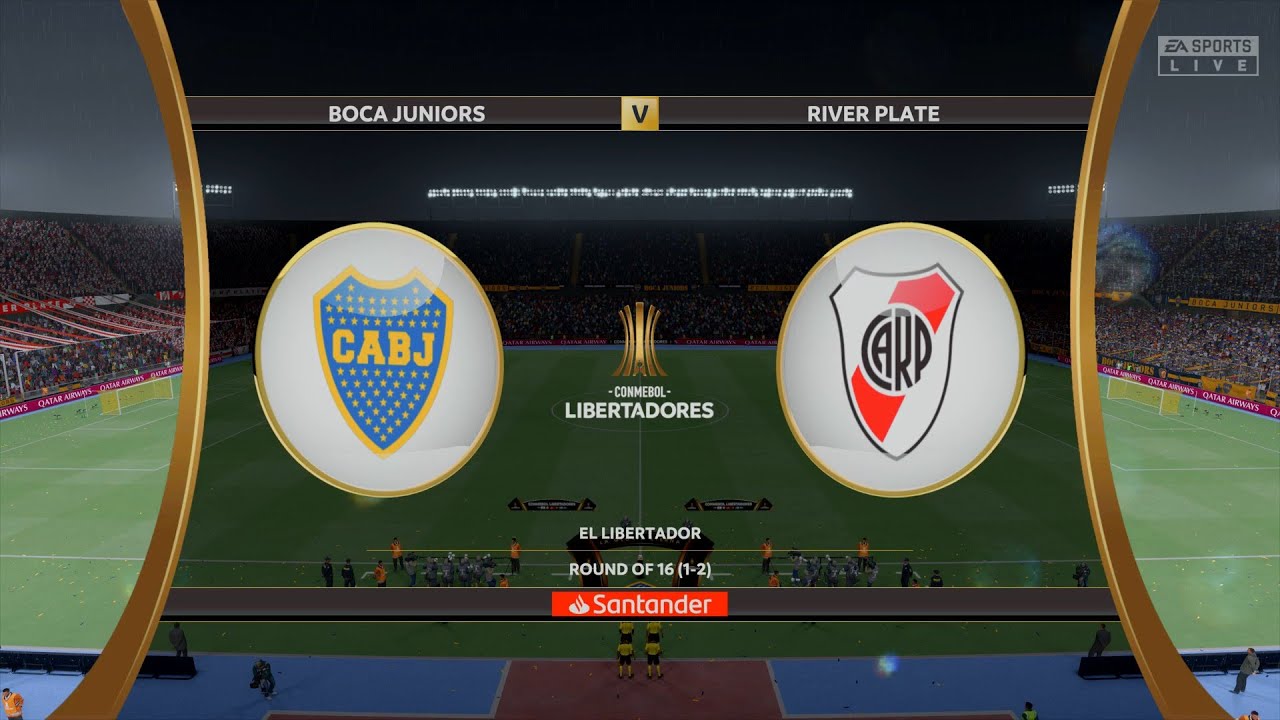 Boca Juniors vs River Plate | Conmebol Libertadores | FIFA 22 PS4 GAMEPLAY