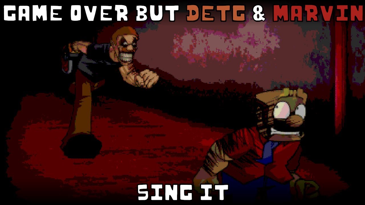 Game Over but DETG & Marvin sing it | Super Mario Bros. Funk Mix cover