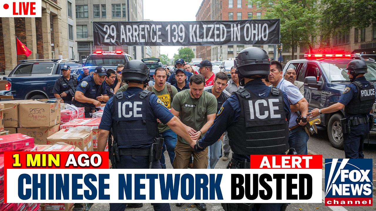 FBI, ICE & DEA RAID: CHINESE CHEMICAL CARTEL — 29 ARRESTED, 139 KILOS SEIZED IN OHIO