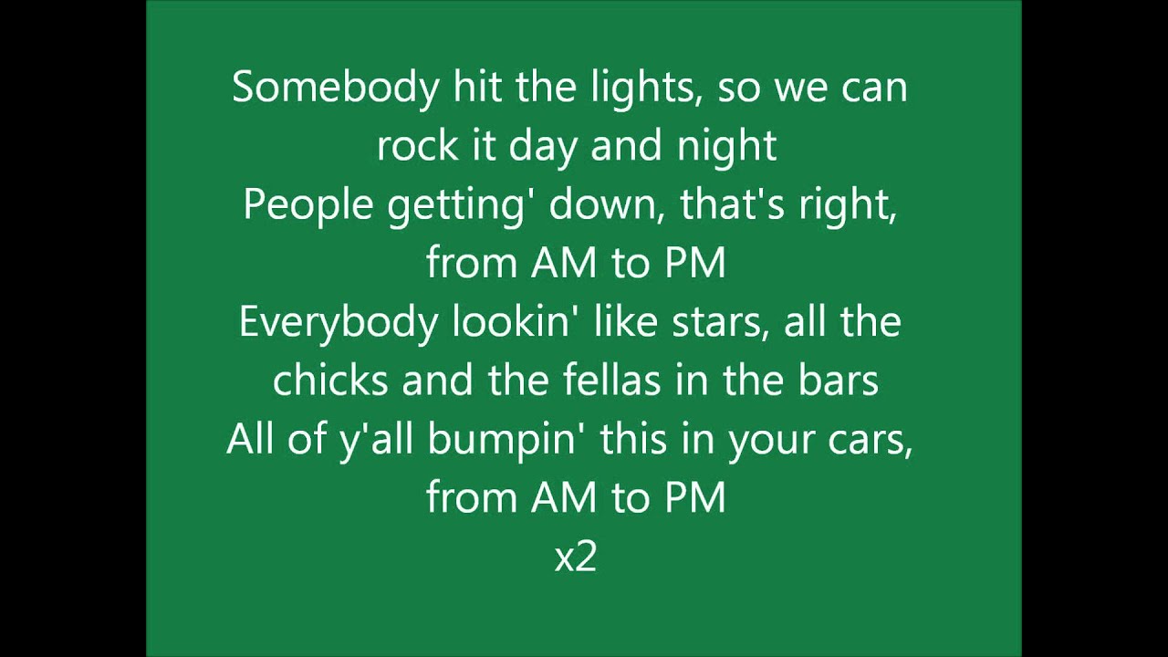 AM to PM Christina Milian Karaoke / Instrumental [Official]