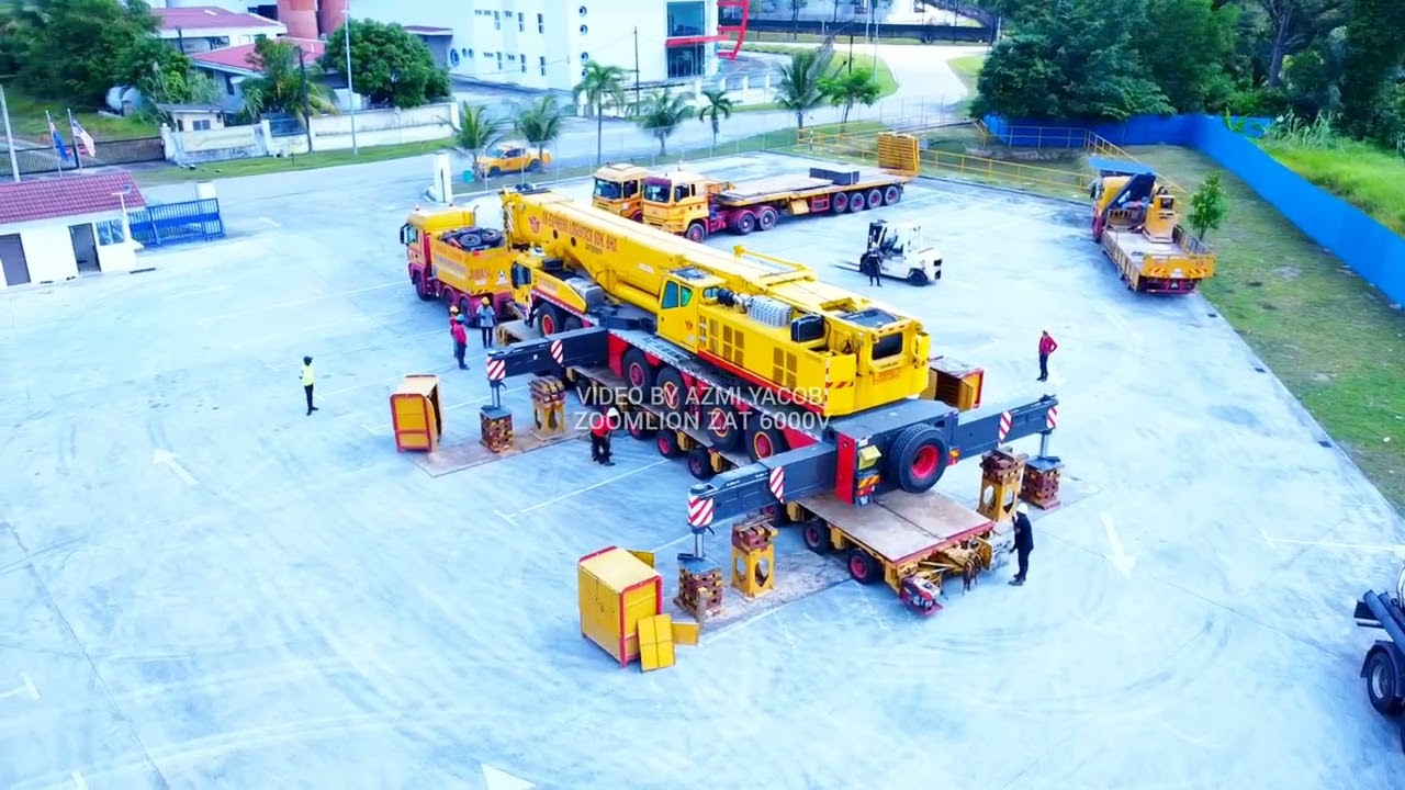 LOADING MOBILE CRANE ZOOMLION ZAT 6000V 
