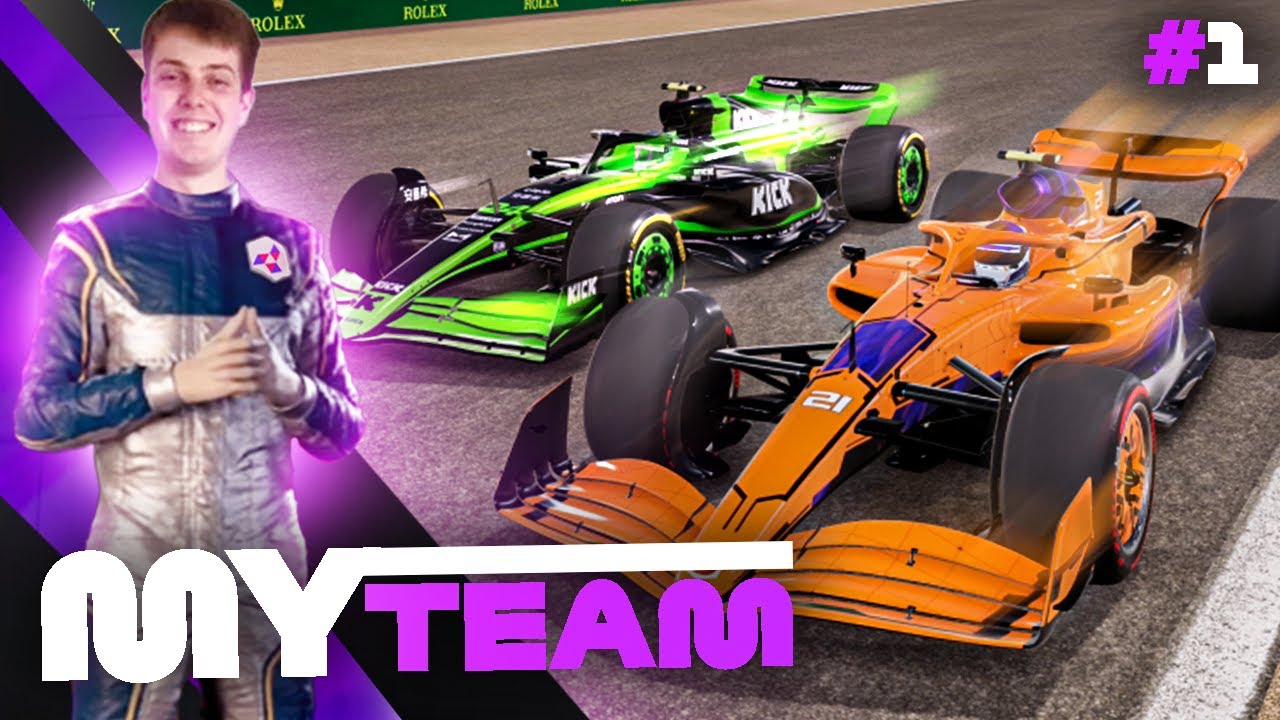 F1'S NEWEST TEAM IS HERE! F1 24 My Team Career Mode! Part 1