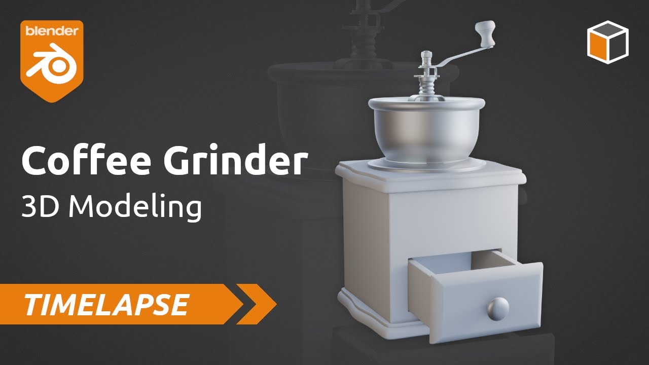 Modeling a Coffee Grinder in Blender 4.0