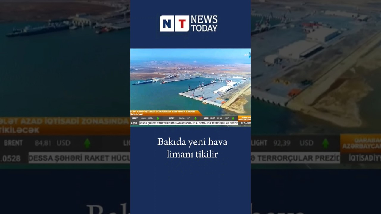 Bakıda yeni hava limanı tikilir #havalimanı #ələt #aeropuerto #keşfet #xəbərlər #newstoday #bakı