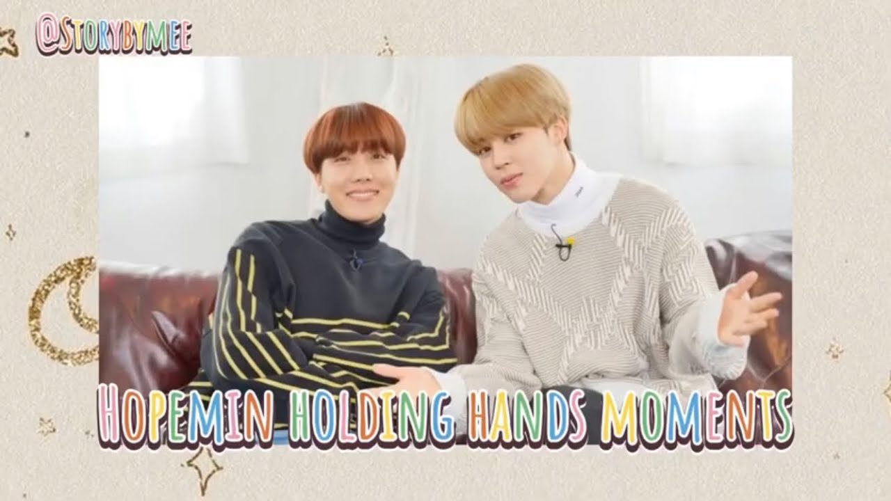 [HOPEMIN/JIHOPE MOMENTS #44] holding hands 🤧