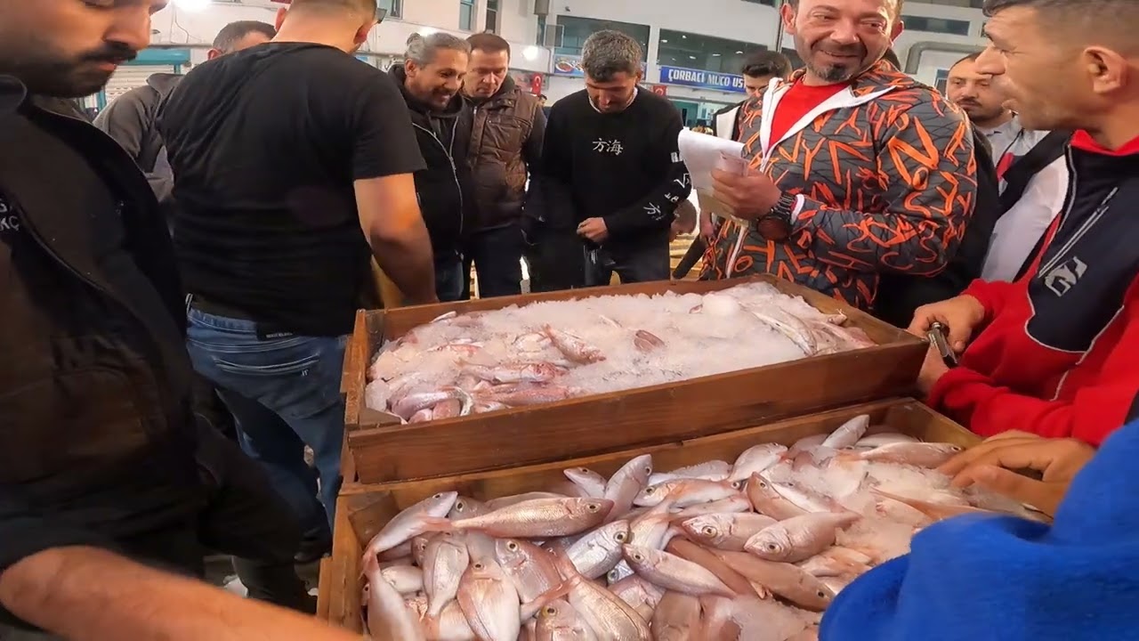 İZMİR BUCA BALIK HALİ (Çılgın Kabzımal Ömer) Yeniden Mezatta (1)