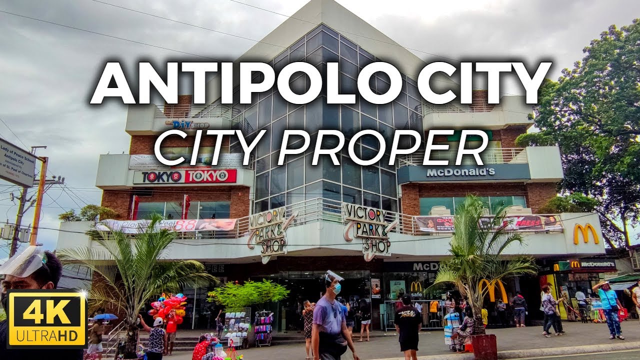 4K | ANTIPOLO CITY - CITY PROPER Afternoon Walk | Philippines - July 2021