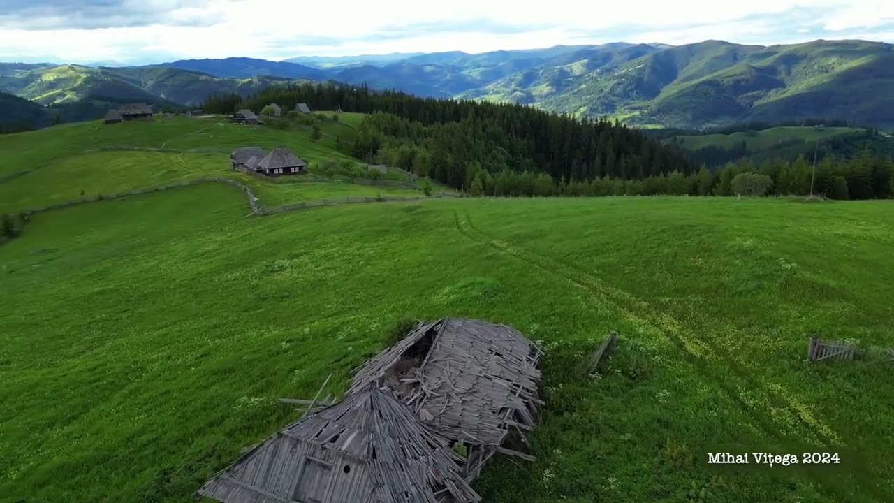 Filmare drona Brodina, jud. Suceava