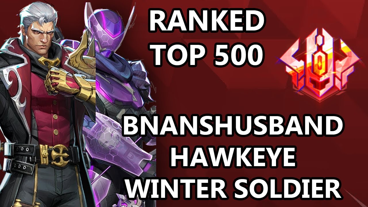 bnanshusband Hawkeye / Winter Soldier (Birnin T’Challa) Ranked TOP 500 | Marvel Rivals POV