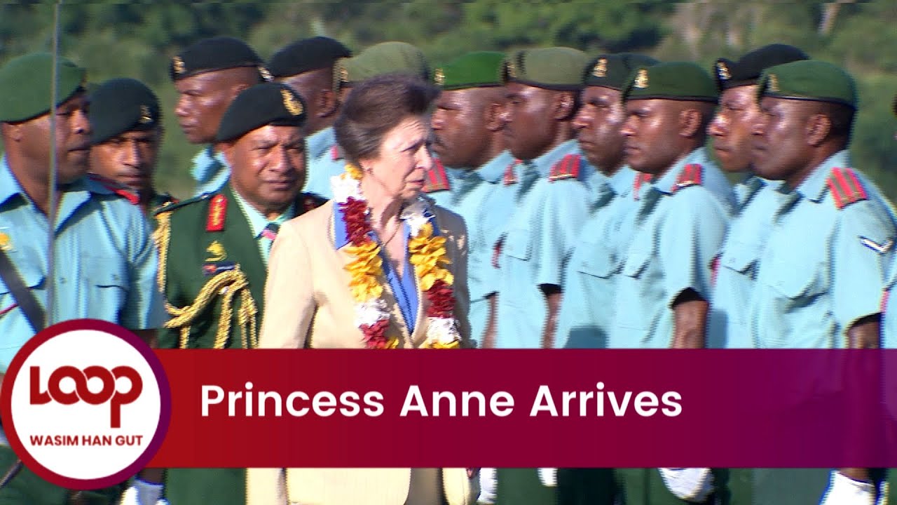 Princess Anne Arrives