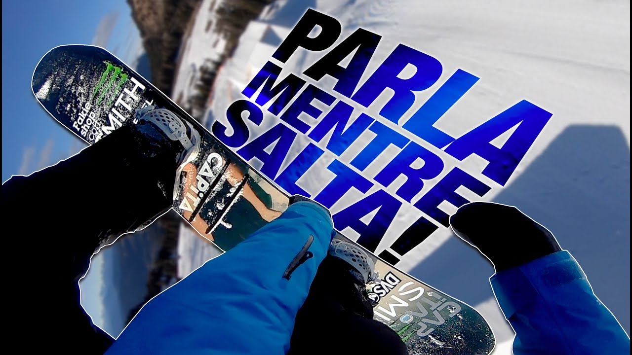 E' POSSIBILE PARLARE MENTRE SI SALTA IN SNOWBOARD? Snowpark Alpe di Siusi!