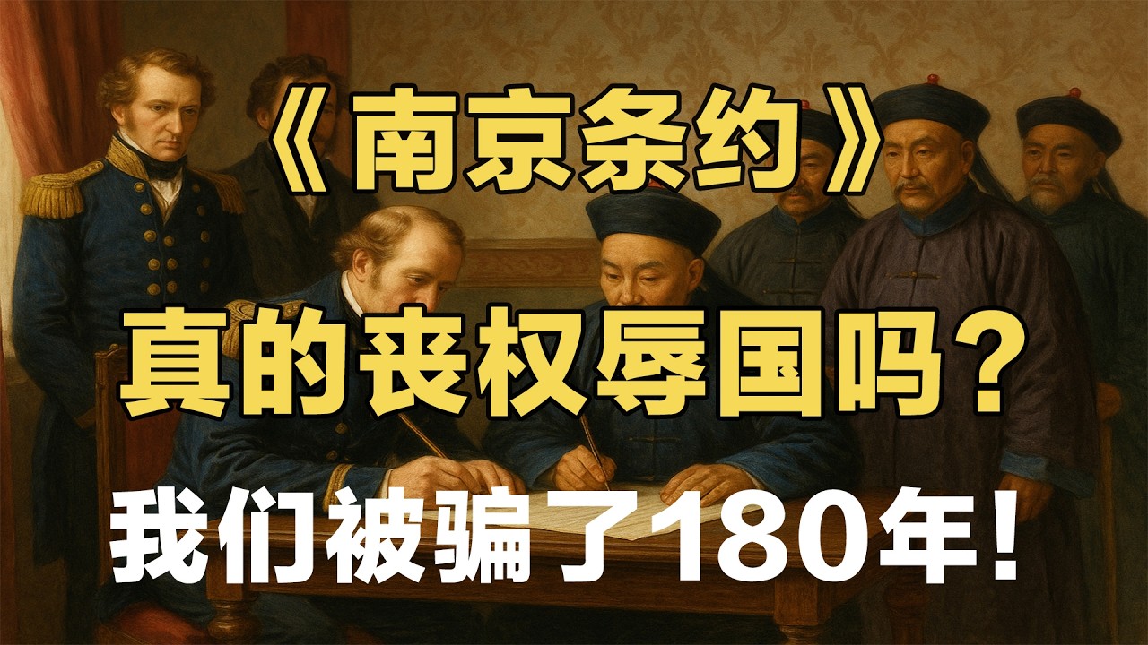 《南京条约》真的“丧权辱国”吗？我们被骗了180年！