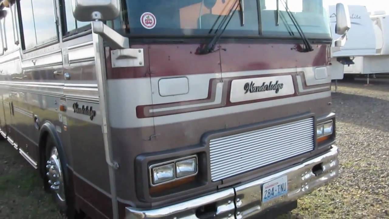 1988 Bluebird Wanderlodge FOR SALE - Outside tour and engine start up