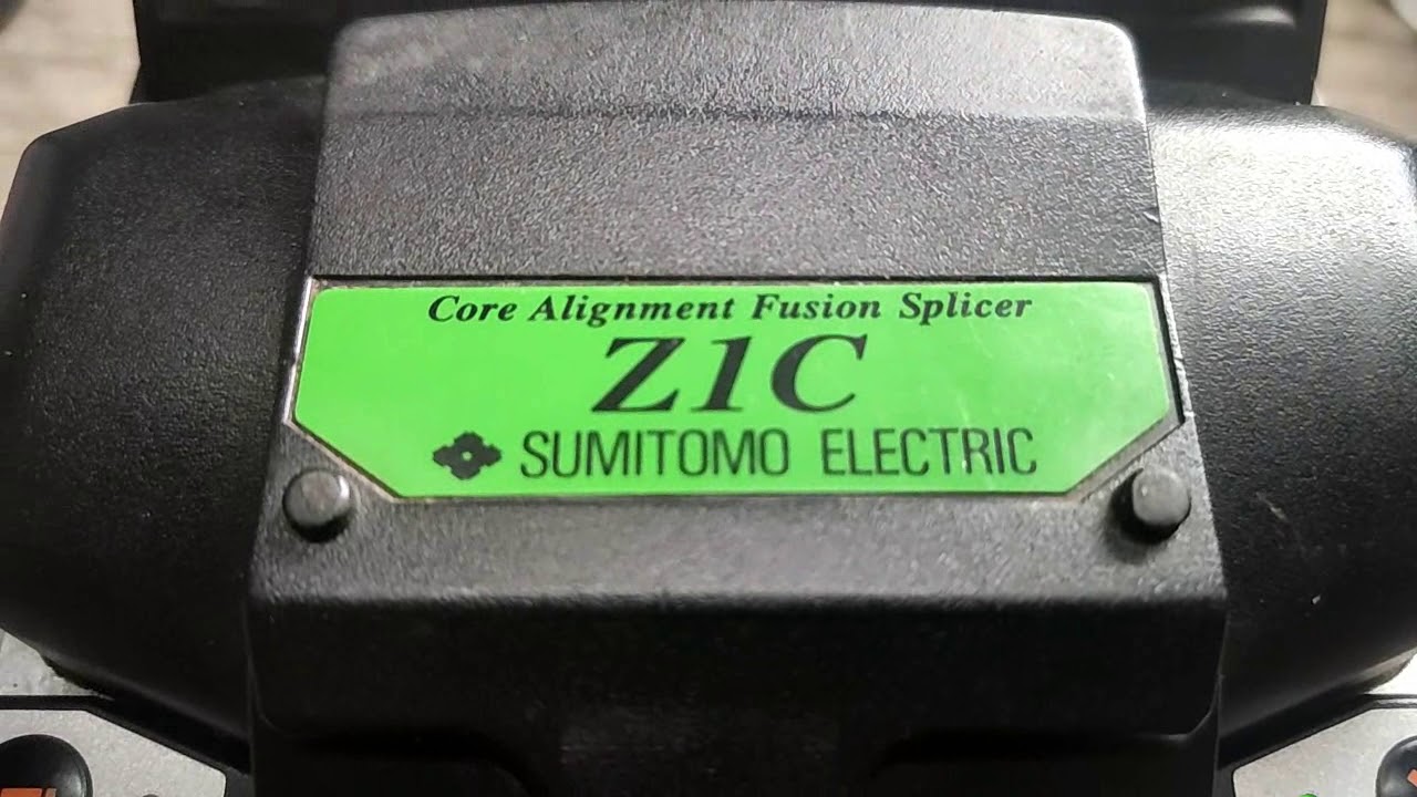 SUMITOMO Z1C Splicing Machine | Broken V-Groove | Part-2 | BY SREYANS INFOTECH