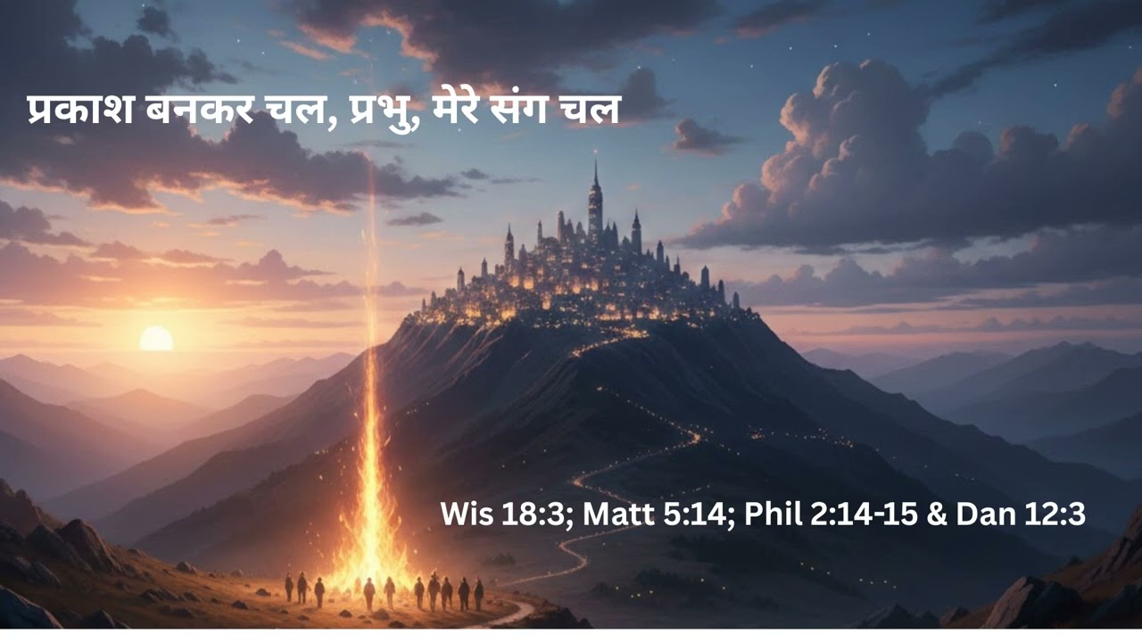 25  Vachan Music  प्रकाश बनकर चल, प्रभु, मेरे संग चल